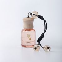 浅红色 邂逅(推荐) 高档车载香水汽车香薰精油持久超香车用挂件浓香型高端挂式吊坠