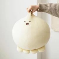 小白 12厘米(挂件 偏小哦) 可爱软萌章鱼丸子团子可爱发酵面团女生治愈睡觉抱枕靠垫沙发卧室