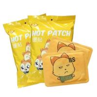 知音搞怪狐狸卡通暖贴 10片 知音卡通暖贴宝宝贴可爱宫寒调理自发热暖身防寒可爱暖宫贴女冬