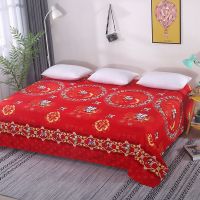 鸳鸯戏水(四季可用) 定做任意尺寸(联系客服报价) [农村大炕单布4米床单大尺寸加厚榻榻米床单炕单3米大床罩炕裙布