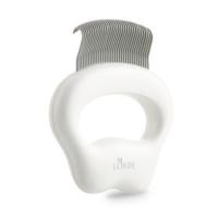 白色_ lorde里兜猫梳子猫毛清理贝壳梳猫毛器梳去浮毛梳毛刷猫咪用品