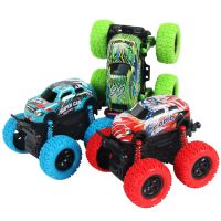 [合金版]四驱越野车(特技翻转) 耐摔合金版惯性四驱特技越野车男孩模型车抗耐摔儿童玩具小汽车