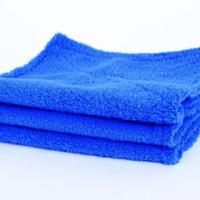 蓝色(没拖把) 2条装 平板拖把替换布夹布毛巾墩布拖地布地板拖布头夹固式家用拖把布