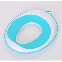蓝白款 儿童马桶圈坐便器防滑马桶盖便携小孩座便软垫男女宝宝婴幼儿通用