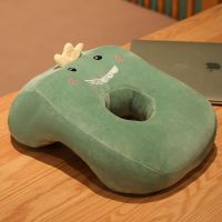 恐龙普通款[可拆洗]_ 午睡枕 午睡枕趴睡枕办公室靠垫抱枕午休枕头学生趴趴枕教室趴着睡觉神器