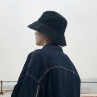 光板黑 可调节 短檐光板棒球帽子女休闲百搭防晒遮阳帽子潮人街头韩版鸭舌帽学