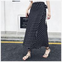 均码 小波点 防晒衣夏防晒裙长款半身一片式骑车电动车防走光围裙摩托车遮腿裙