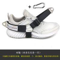 升级黑色[对装 ]送葫芦扣2个 收藏加购送收纳袋 龙门架脚踝扣健身臀腿力量训练鞋套脚套脚环绑带扣拉力绳配件翘臀