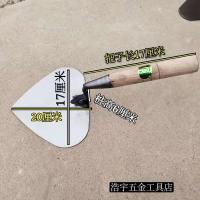 金厂桃铲 东北大连金厂手工大铲桃铲三角铲斜铲砌砖铲砌墙铲瓦工