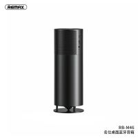 黑色 REMAX睿量RB-M46蓝牙音箱无线音响重低音大音量低音炮插卡3D环绕