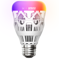 华为三思全彩灯泡+普通快递 Huawei/华为智选三思全彩灯泡智能APP远程调控氛围色温音乐律动