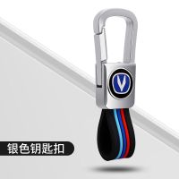 亮光银-单扣 B款[折叠三键] 长安逸动钥匙套cs55/cs75/cs85/dt/xt/睿骋cc长安cs35Plus钥匙