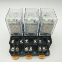 AC220V HH52P 不带底座 普正HH52P小型中间电磁继电器HH53P HH54P 220V 12V 24V