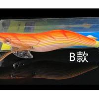 2.5号B款 LAMSES全夜光鱿鱼钩墨鱼钩2.5-4号路亚假饵荧光木虾钓鱿鱼南澳