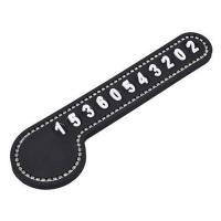 单独镶钻停车牌 创意临时停车号码牌可爱汽车挪车卡电话牌车内装饰用品大全卡通女