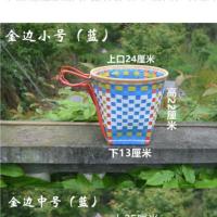 小号(夏1-5岁1-5岁) 背蓝背楼背落娃娃小背都小背篓手编小孩儿童篮子编织背娄背篼筐箩