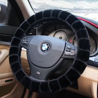 黑色(简约款) 方向盘套冬季毛绒大众途岳探岳捷达polo帕萨特凌渡高尔夫汽车把套
