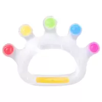 缤纷手掌牙胶 凉凉熊婴儿磨牙棒玩具宝宝硅胶手掌牙胶防吃手神器咬咬乐可吃水煮