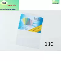 A4白色-13C薄款(30个) new folder l clip a4/fc two page file set f