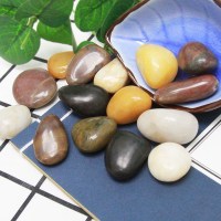 黑色鹅卵石南京雨花石天然鹅卵石庭院铺路造景小石头子花盆多肉装