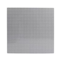灰色32乘32底板1片 兼容乐高小颗粒积木墙砖 墙瓦 底板