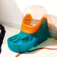 [青橙恋]饮水器 猫狗通用 狗碗狗盆猫碗猫食盆狗粮狗狗饭盆防打翻双碗猫咪自动饮水宠物用品