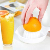 进口家用手动榨汁器 10秒榨一杯橙汁彻底干净手动榨汁机橙子柠檬果汁机迷你水果榨汁器