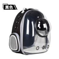 带太空罩全透明升级版（侧开）黑色 四件套 猫包外出笼子便携太空猫咪舱狗狗包兔包大号透明双肩书包宠物背包
