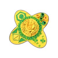 四角向日葵宠物垫子 宠物闻嗅垫子宠物玩具狗狗解闷藏宝觅食嗅觉训练狗狗玩具