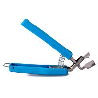 蓝色 防烫夹取碗取盘提盘器碗夹砂锅蒸菜夹子不锈钢防滑家用厨房夹碗器