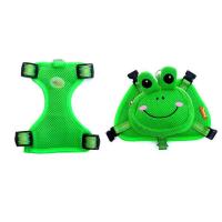 绿色青蛙[背心+背包(不含绳)] XS 胸围35-44 优贝卡背心式胸背带狗狗卡通自背包狗绳子牵引泰迪法斗小型犬可爱