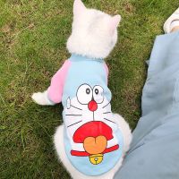 叮当猫 XS(建议1-2斤) 猫咪衣服秋冬装加绒小奶猫可爱英短蓝猫防掉毛宠物泰迪狗小型犬