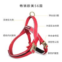 胸背带(旧款红色) S[建议8斤以下] 多尼斯狗狗胸背带牵引绳小型犬泰迪大型犬金毛背心式宠物外出狗绳