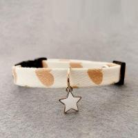 黄色 XS(1斤以下) 猫咪项圈项链可爱卡通吊坠无铃铛脖圈奶狗奶毛小型犬泰迪比熊泫雅