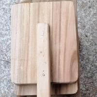 原木 松树 江西特产松樟实木米饺子板米粑皮工模具压皮压粑神器米饺皮压皮器