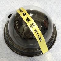 一粒装平底黑色盒子+蛋黄酥贴纸 20套 1/2/3/4/6粒装蛋黄酥包装盒青团雪媚娘肉松小贝一次性烘焙盒子