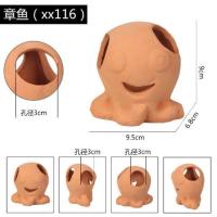 章鱼 躲避虾屋虾窝鲷鱼异形躲避迷你鹦鹉产卵繁殖陶罐鱼缸造景摆件小鱼