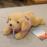 粉色 40cm 金毛公仔毛绒玩具仿真狗小狗狗枕趴趴狗宝宝睡觉玩偶女生生日礼物