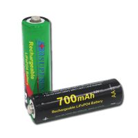 不带充电器 2节7号铁锂电池280mAh 1.5V3.7V可充电铁锂电池5号7号话筒手电筒大容量充电器套装通用