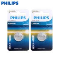 飞利浦CR2032纽扣电池汽车钥匙锂电池 飞利浦CR2032纽扣电池2粒汽车钥匙锂电池3V主板机顶盒遥控器电子