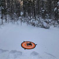 直径55ccm 停机坪无人机停机坪通用起飞垫无人机DJI大疆御MAVIC AIR2S保护