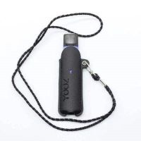 柚子1/2代[半包皮套]黑色 YOOZ柚子保护皮套半包潮皮套一代二代通用防尘帽带挂绳保护壳原装