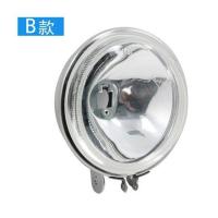 B款:直径11cm,厚度6cm 4寸5寸圆灯壳灯罩HID聚光汽车工程车货车氙气射灯H3灯泡改装灯壳