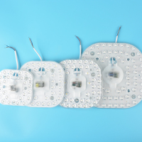 18W光源方 鑫华乐普吸顶灯改造led灯板超亮模组替换圆形灯管透镜光源