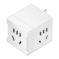 小魔方 M01 三个五孔插座 奥郎魔方插座多位转换器插线板排插头usb快充插座多功能家用插座