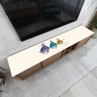 YR9-57 定制尺寸需改价 软玻璃pvc茶几垫电视柜桌布盖布防尘罩餐桌布北欧风格电视机桌布