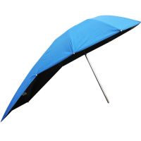 纯蓝色黑胶加长伞 单伞无支架 加长加厚电动车遮阳伞雨棚篷蓬电瓶踏板摩托三轮自行车黑胶伞
