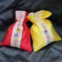 乳白色 粉色(空袋) 端午节香包香囊空袋韩式拼接香包空袋资香囊香包袋香袋驱蚊汽车