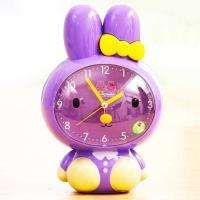 贪睡静音闹钟闹钟儿童学生可爱卡通语音会说话音乐夜光灯小2020