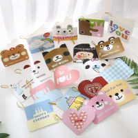 01(20张1套)对折7x7 情人节七夕鲜花卡片节日花束插在鲜花上的贺卡小卡片祝福卡留言卡